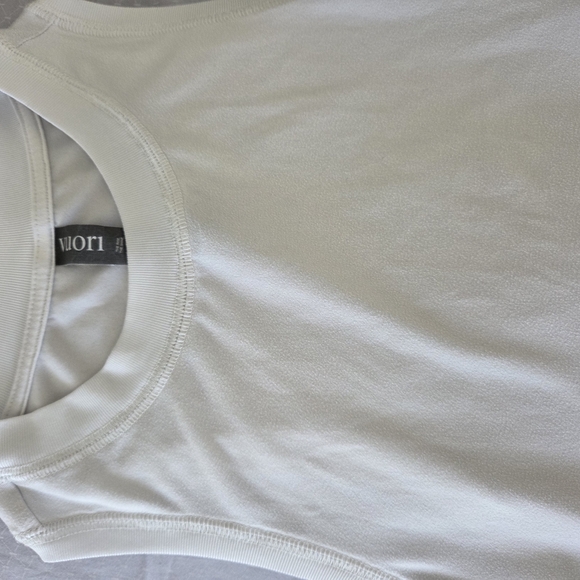 Vuori White Muscle Tee for Women - Picture 6 of 7